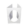 Oval Aperture A6 Cards, White (5-Pack) view 3