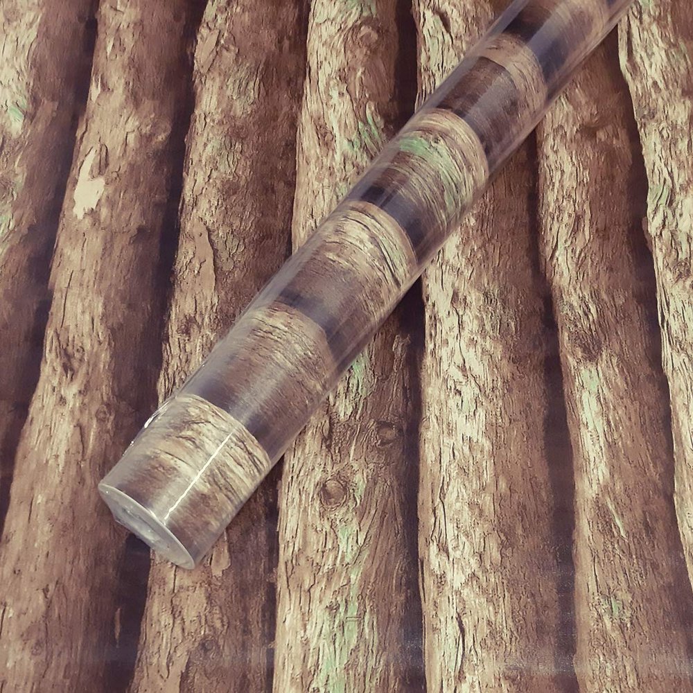 Visario 3000-S Self-Adhesive Decorative Film, Tree Trunk Design, 10 m x 45 cm