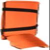 Crack Shot Men's Snake Bite-Proof Guardz Gaiters, Blaze Orange, XL view 1
