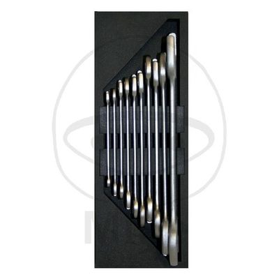 SW-Stahl Double Open-End Wrench Set, 6–32 mm, 10-Piece, Z2525-1