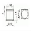 Dallmer ECS 10 Chain 100 x 100 mm 495 211 view 2