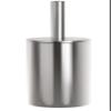 Spirella NYO Toilet Brush with Hygienic Stainless Steel Holder, Silver view 4