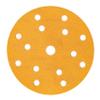 Mirka Gold Sanding Discs, 150 mm, Hook-and-Loop, 15-Hole, P280, 100-Pack view 1