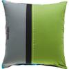 Erwin Müller Reversible Mako Jersey Pillowcase, Green-Blue-Gray, 31.5 x 31.5 in view 2