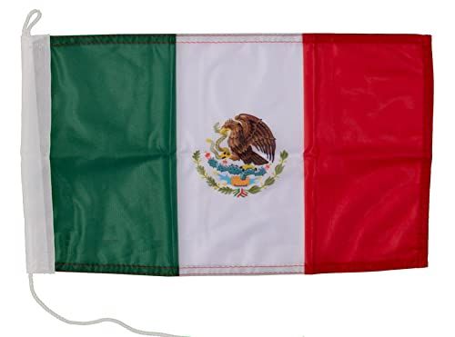 Everflag Mexico Motorcycle/Boat Flag 25 x 40 cm