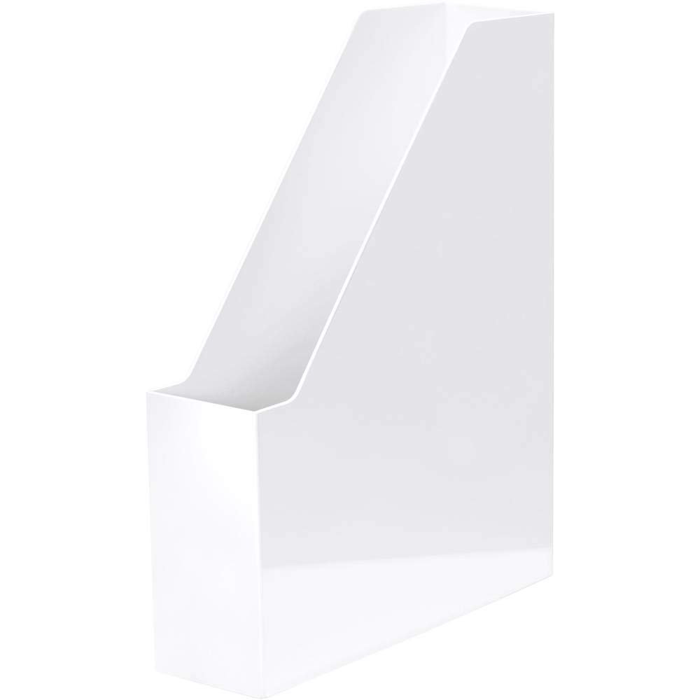 HAN i-LINE Magazine File Holder, 1 Piece, White, A4/C4, 16501-12