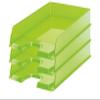 Esselte Europost A4 Letter Tray, 10-Pack, Translucent Green view 1