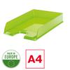 Esselte Europost A4 Letter Tray, 10-Pack, Translucent Green view 2