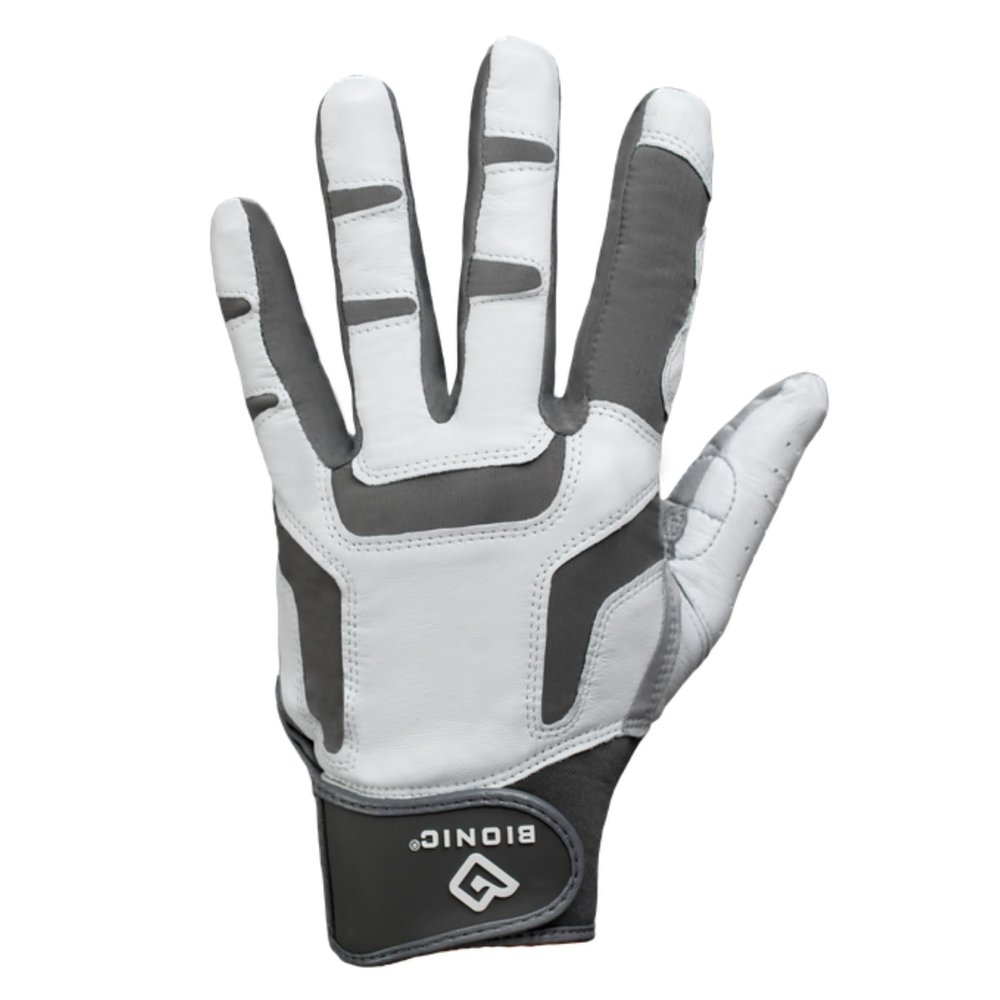 BIONIC Men's ReliefGrip Cabretta Leather Lightweight Padded Golf Glove - RH - M