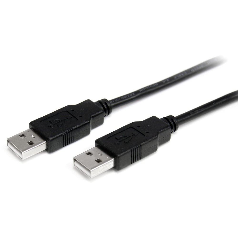 StarTech.com 1m USB 2.0 A-to-A Cable, Male-to-Male, Black