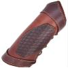 Battle-Merchant Celtic Leather Bracers, Brown, Pair view 1