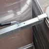 1 x Steel Square-Tube Tension Bar/Clamp Bar/Partition Wall Lock, 1.92–2.72 m view 1