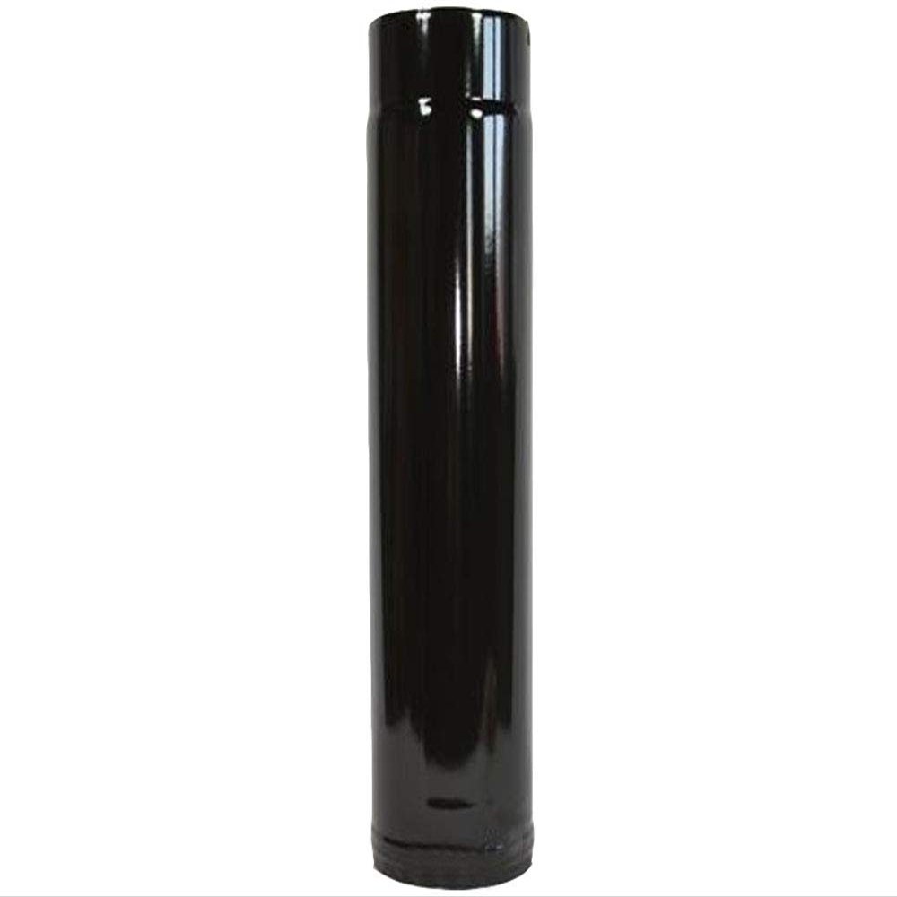 0.75 m Black Enameled Pipe HQ 120