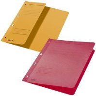 50 x LEITZ Fastener Folders, Half Front Cover, Green, 3740-00-55