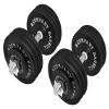 70 kg Cast Iron Dumbbell Set – 2 × 40 cm Bars, 4 × 1.25 kg and 12 × 5 kg Plates view 1