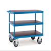 Fetra 12425 Platform Trolley, 3 Shelves, 1,200 kg Capacity view 1