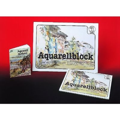 Watercolor Paper, 250 gsm, 18 x 24 cm, 10 Sheets, Extra Rough