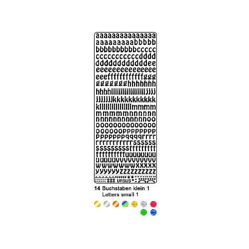 Holographic Creative Sticker, 10 x 23 cm, Design 14, 1 pc, Silver