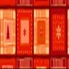 Transparent Paper “Winter Magic,” Design 01, Orange/Red, A4 – 25 Sheets view 2