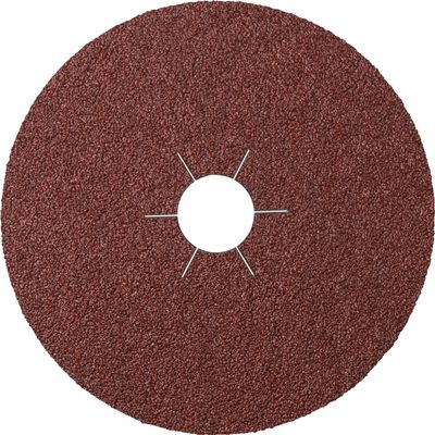 Klingspor 66451 Fiber Disc for Steel, Non-Ferrous Metals, and Plastic - FI|CS561|24|S|10|180X22 - Pack of 25