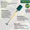 LEBORGNE - Border Spade - 28 cm, Pomme Handle, NOVAGRIP - 305283 view 2