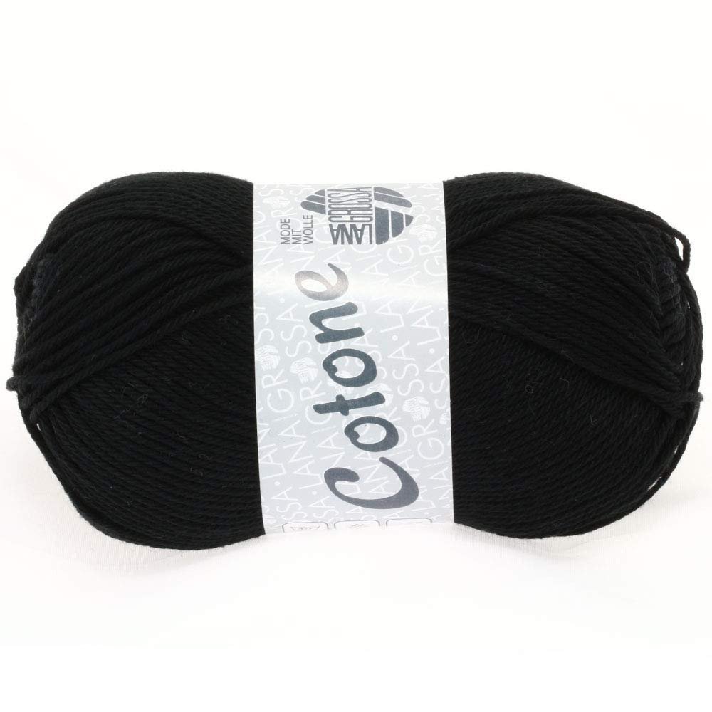LANA GROSSA Cotone | Basic Cotton Yarn | 100% Cotton | 50 g for Knitting & Crochet | 125 m | Color 21