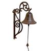 Cast-Iron House Bell, 33 cm H, Brown, Country House Style view 1