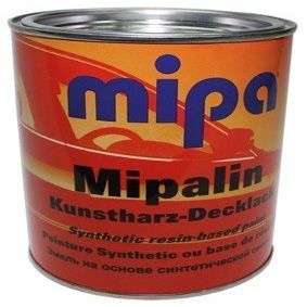 MIPA Mipalin Synthetic Resin Paint, 1 L – Color Shade LM 0223, Fiat-Agri Brown