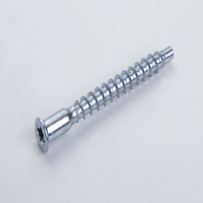 8 Connector Screws, Nickel-Plated Metal, 50 mm