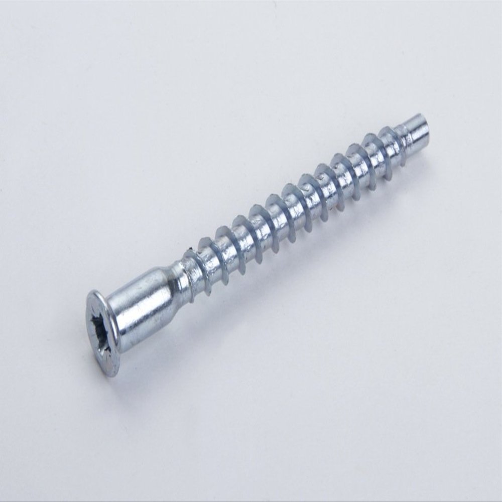 8 Connector Screws, Nickel-Plated Metal, 50 mm