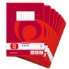 Herlitz x.book Octavo Notebook, A6, Graph Ruled, Ruling 52, 32 Sheets, 10-Pack view 1