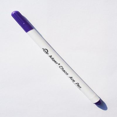 HAND Water-Erasable Purple Fabric Marker Pen, 2-Pack