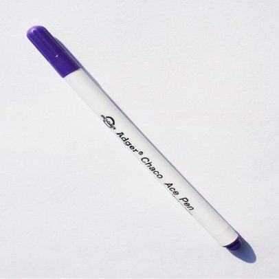 HAND Water-Erasable Purple Fabric Marker Pen, 2-Pack