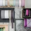 Halbach Organza Ribbon, 5 mm x 50 m, Light Pink view 4