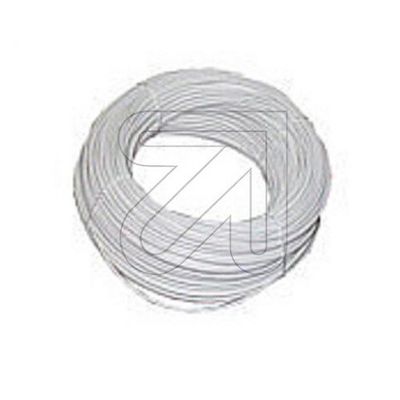 H05VV-F 3G1.0 White, 100 m Coil
