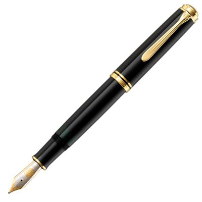 Pelikan Souverän M800 Fountain Pen, Black, EF, Gift Case (995555)