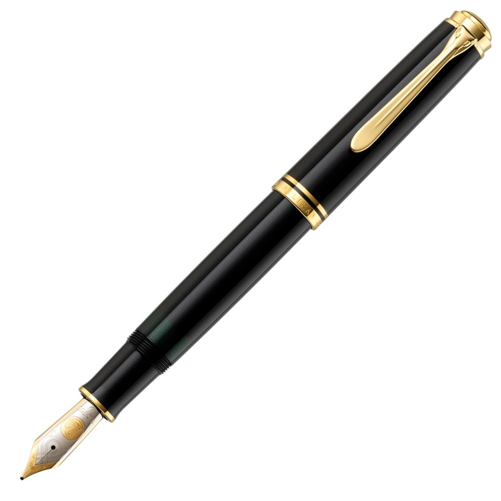 Pelikan Souverän M800 Fountain Pen, Black, EF, Gift Case (995555)