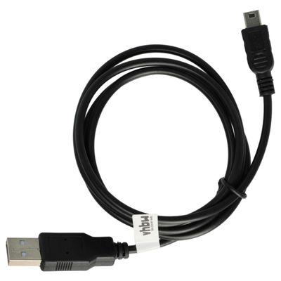 vhbw 2-in-1 USB Data and Charging Cable Compatible with Navgear