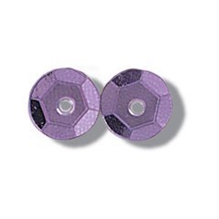 Impex Cup Sequins, 8 mm, Pink, Approx. 160-Pack