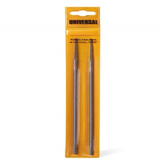 Universal 4.0 mm File (2-Pack), FLO002: Chainsaw Files for CSE 2040 S/CSE 1935 S/CSE 1835/CS 50S, Precise Sharpening, Original McCulloch Accessory (Item No. 00057-76.157.02)