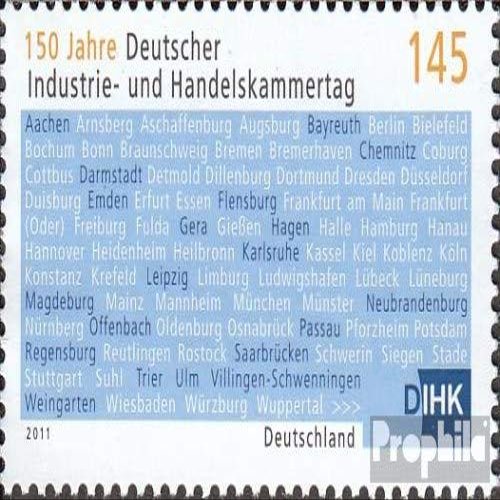 Prophila Collection BRD (Germany) 2865 (complete issue), mint never hinged (MNH), 2011, 150 Years of IHK Stamp for Collectors