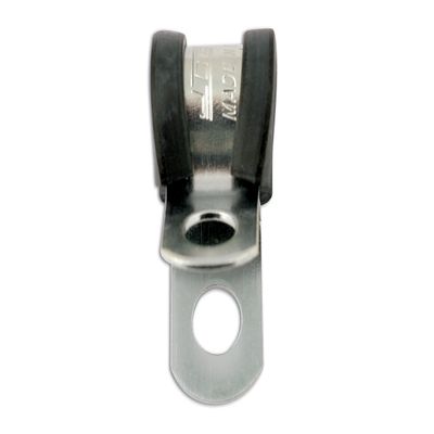 Connect 30771 JCS P-Clip, 10 mm, Rubber-Coated, 50-Pack