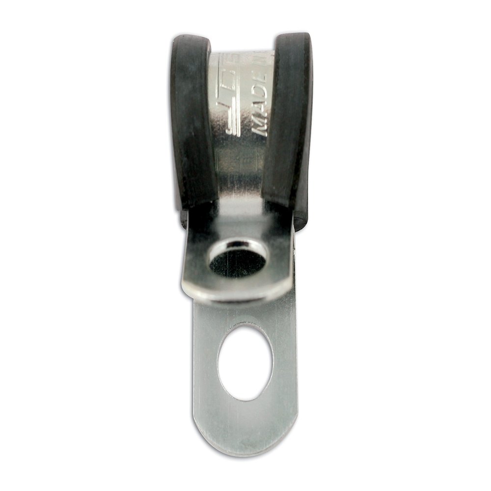 Connect 30771 JCS P-Clip, 10 mm, Rubber-Coated, 50-Pack