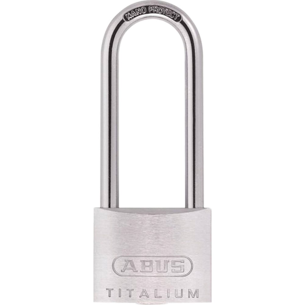 ABUS Titalium Padlock 54TI/40HB63, High Shackle, 56216