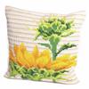 Collection D'Art CD5087 Cross-Stitch Cushion Kit, Plastic, Afternoon, 40 x 40 cm view 1
