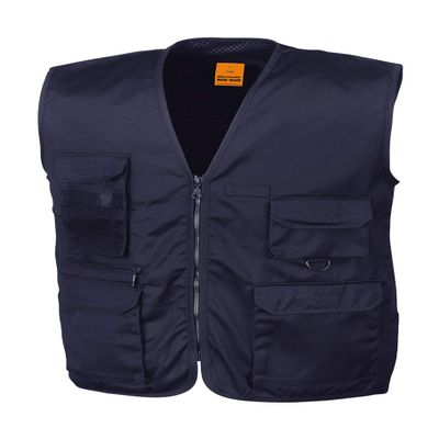 Hunting and Fishing Vest, Midnight Navy, XXL