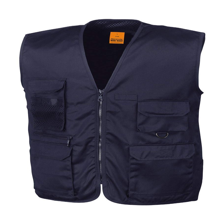 Hunting and Fishing Vest, Midnight Navy, XXL