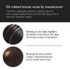 Design House 753020 Cambridge Universal Latch Passage Door Knob, Adjustable Backset, Oil-Rubbed Bronze Finish view 4