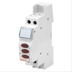 Gewiss GW96592 Triple Red Indicator Light, 230 V, 1 Module