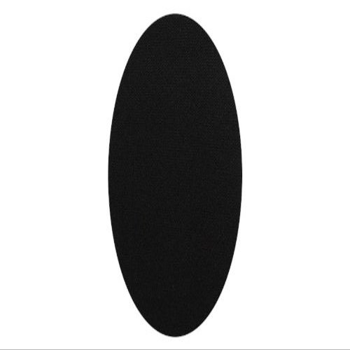alles-meine.de GmbH Oval Patch, Black, 9.5 x 15.5 cm